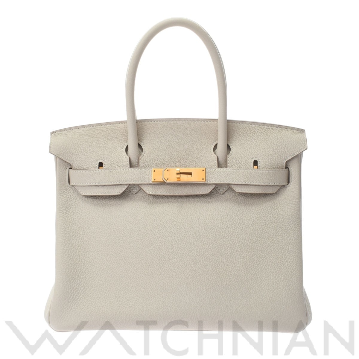 エルメス バーキン 30 クレ/ゴールド金具 トゴ レディース バッグ 【中古】【bag】