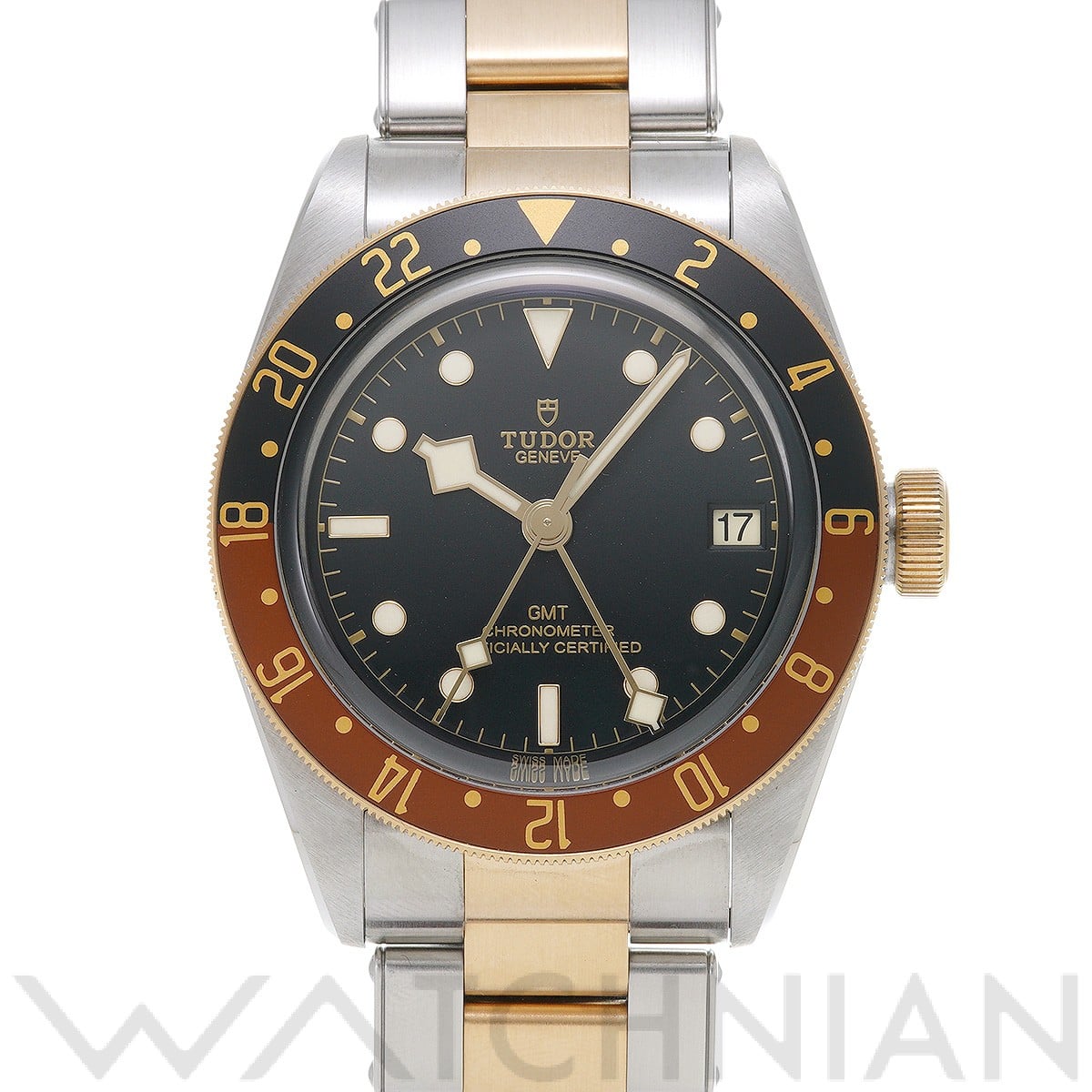 チューダー / チュードル ブラックベイ GMT S&G 79833MN ブラック メンズ 時計 【中古】【wristwatch】