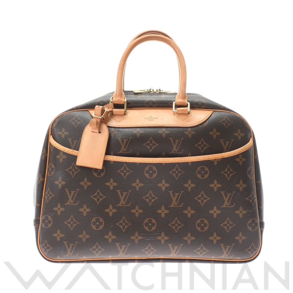 ルイ ヴィトン モノグラム ドーヴィル ブラウン M47270 モノグラムキャンバス レディース バッグ 【中古】【bag】