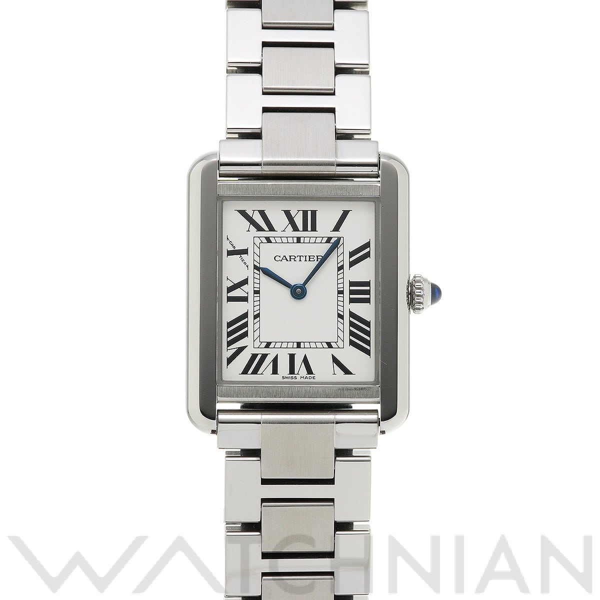 カルティエ タンク ソロ SM W5200013 シルバー レディース 時計 【中古】【wristwatch】