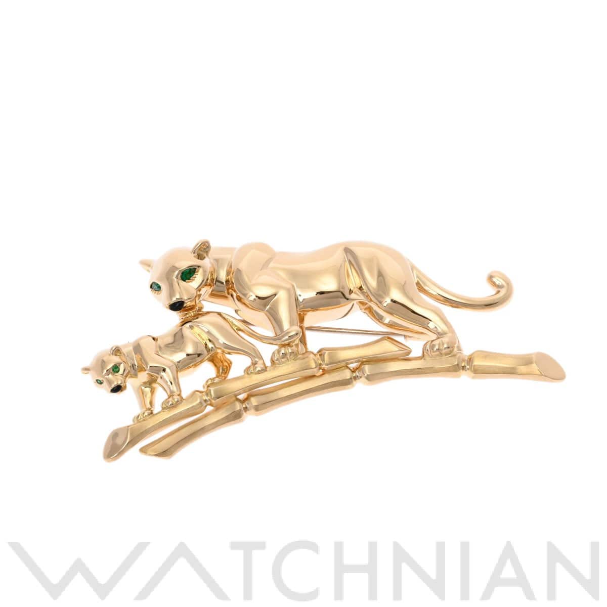 カルティエ パンテールブローチ ゴールド K18イエローゴールド YG レディース ジュエリー 【中古】【jewelry】