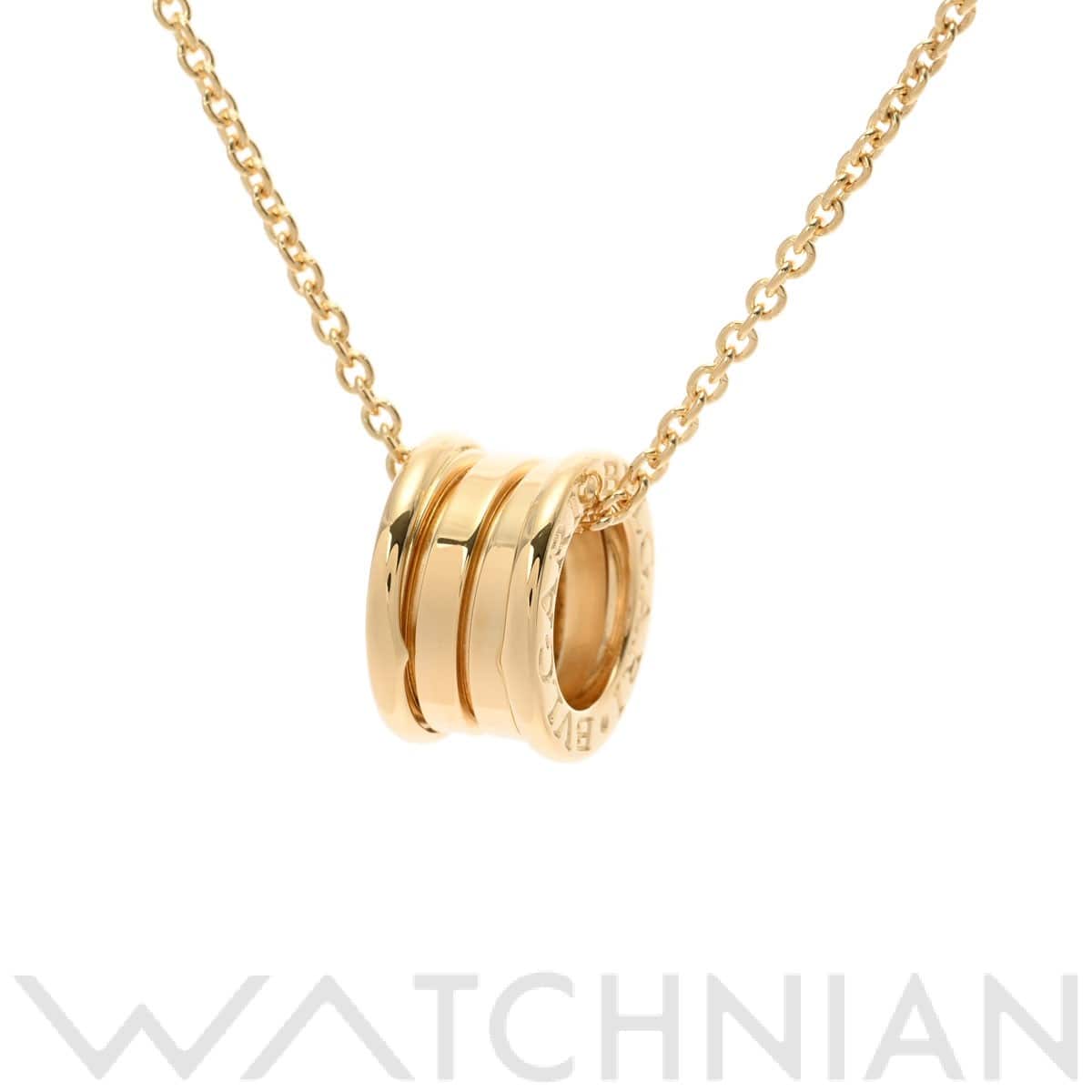 ブルガリ B-ZERO1 ネックレス  ゴールド K18イエローゴールド YG レディース ジュエリー 【中古】【jewelry】
