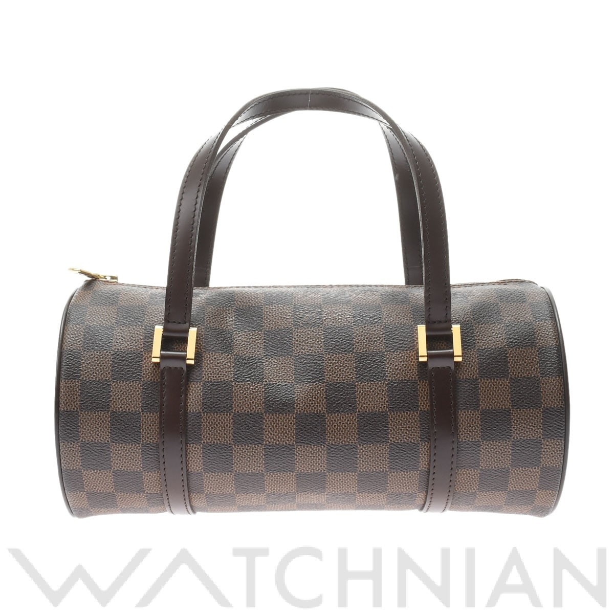 ルイ ヴィトン パピヨン 26 ブラウン/エベヌ N51304 ダミエキャンバス レディース バッグ 【中古】【bag】