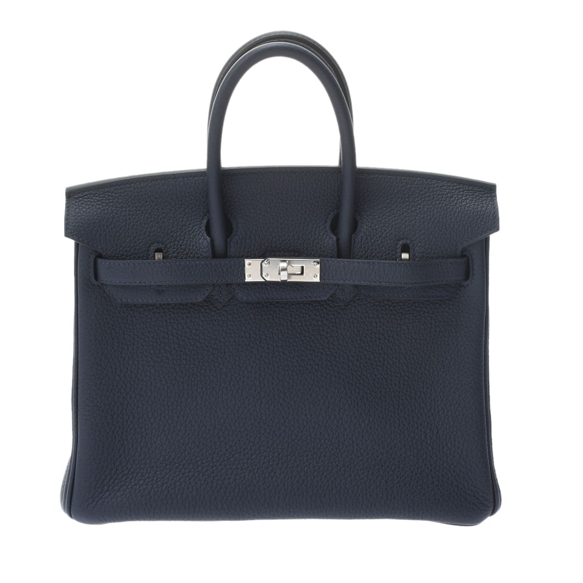 エルメス バーキン 25 ブルーニュイ/パラジウム金具 トゴ レディース バッグ 【未使用】【bag】