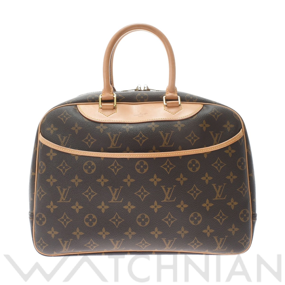 ルイ ヴィトン モノグラム ドーヴィル ブラウン M47270 モノグラムキャンバス レディース バッグ 【中古】【bag】