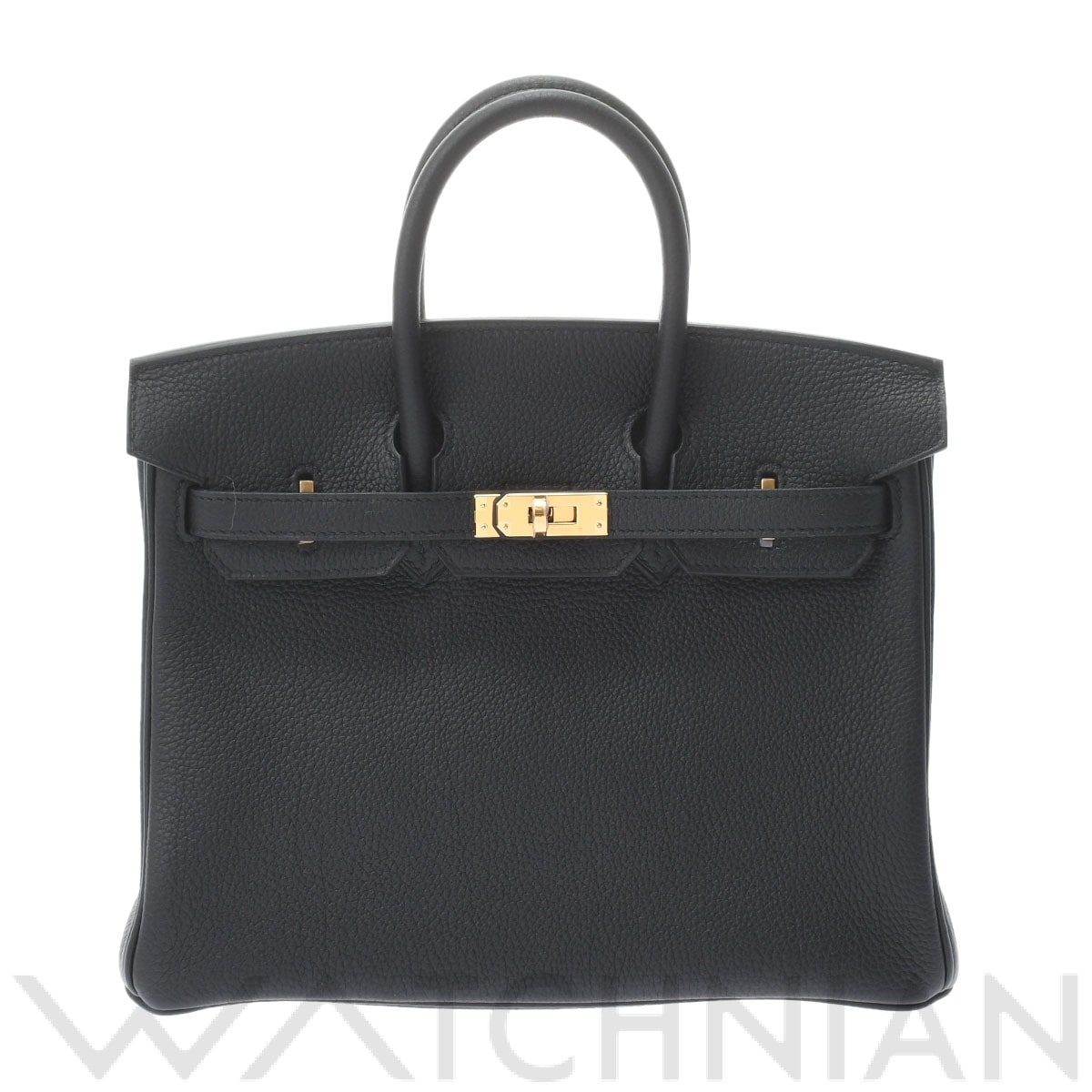 エルメス バーキン 25 ブラック/ゴールド金具 トゴ レディース バッグ 【新品】【bag】