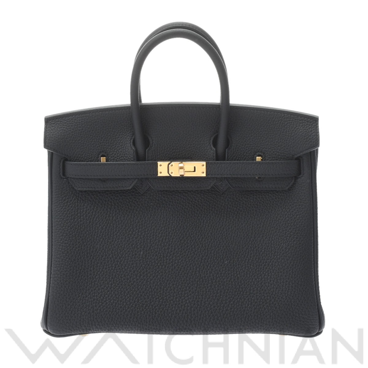 エルメス バーキン 25 ブラック/ゴールド金具 トゴ レディース バッグ 【新品】【bag】
