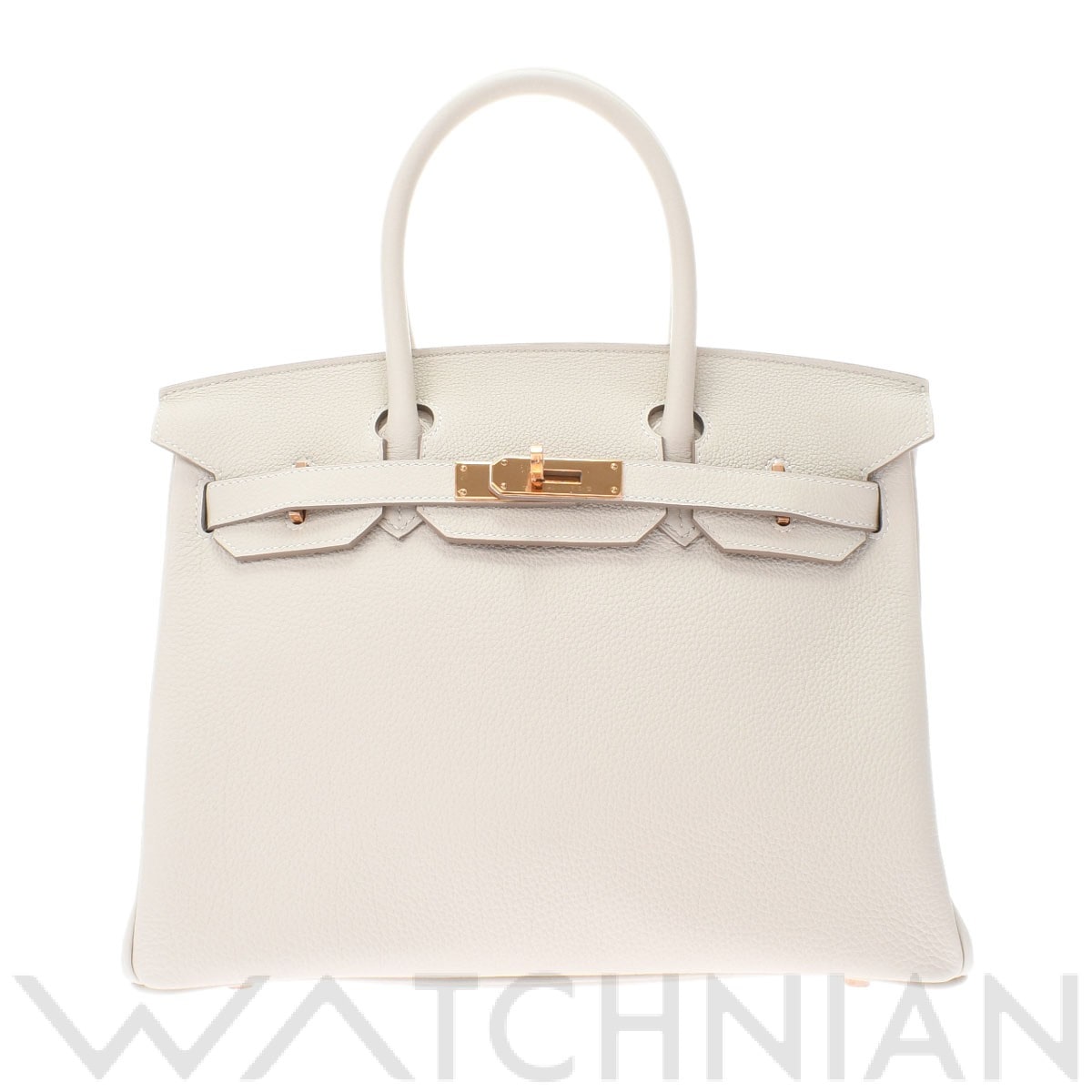 エルメス バーキン 30 クレ/ローズゴールド金具 トゴ レディース バッグ 【新品】【bag】