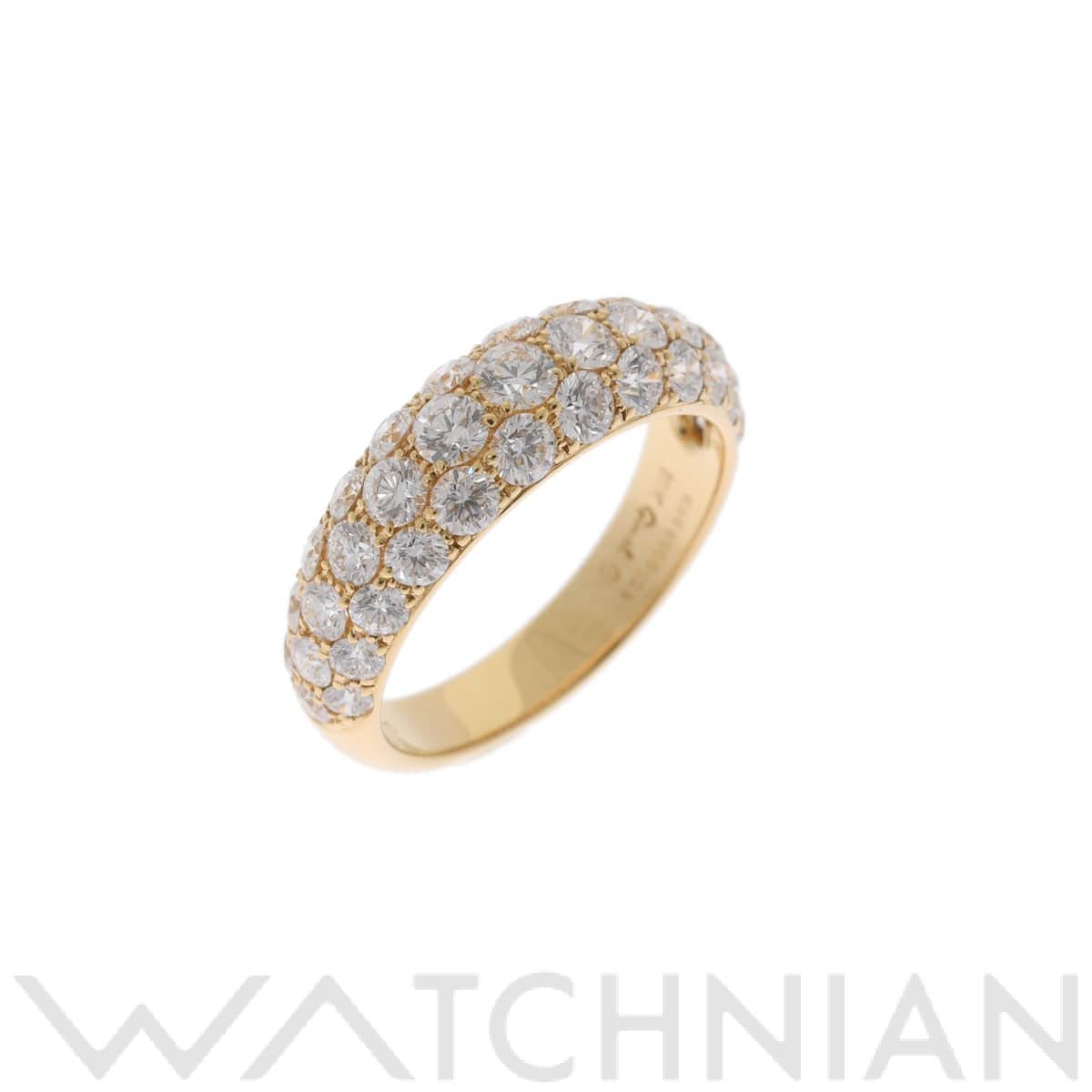 ギメル パヴェダイヤリング D2.005ct ゴールド K18イエローゴールド YG レディース ジュエリー 【中古】【jewelry】