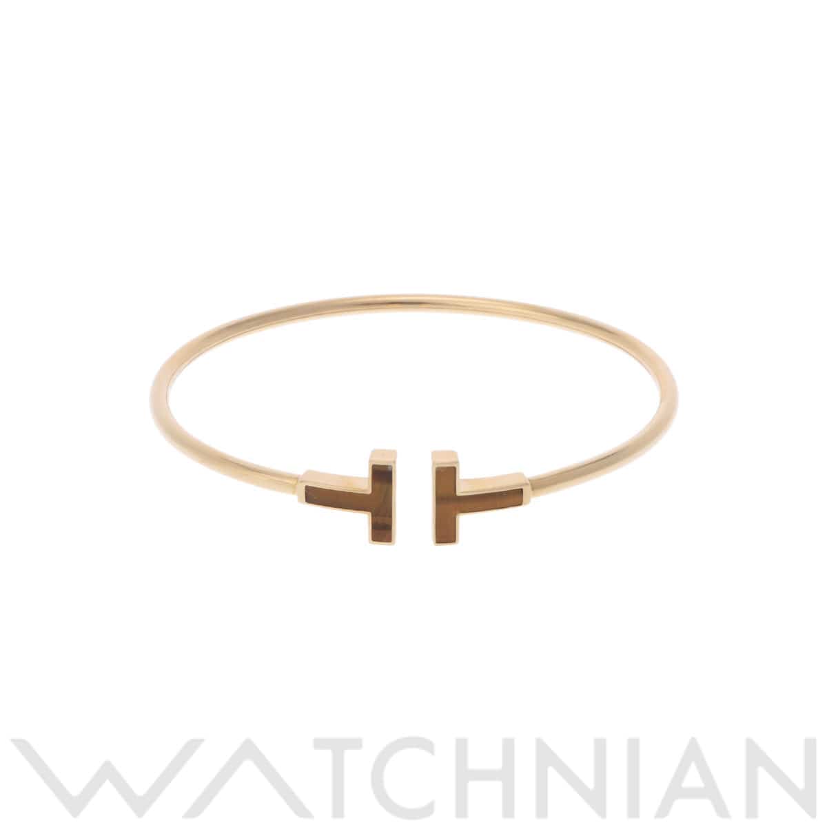 ティファニー Tワイヤーブレスレット ゴールド K18イエローゴールド YG レディース ジュエリー 【中古】【jewelry】