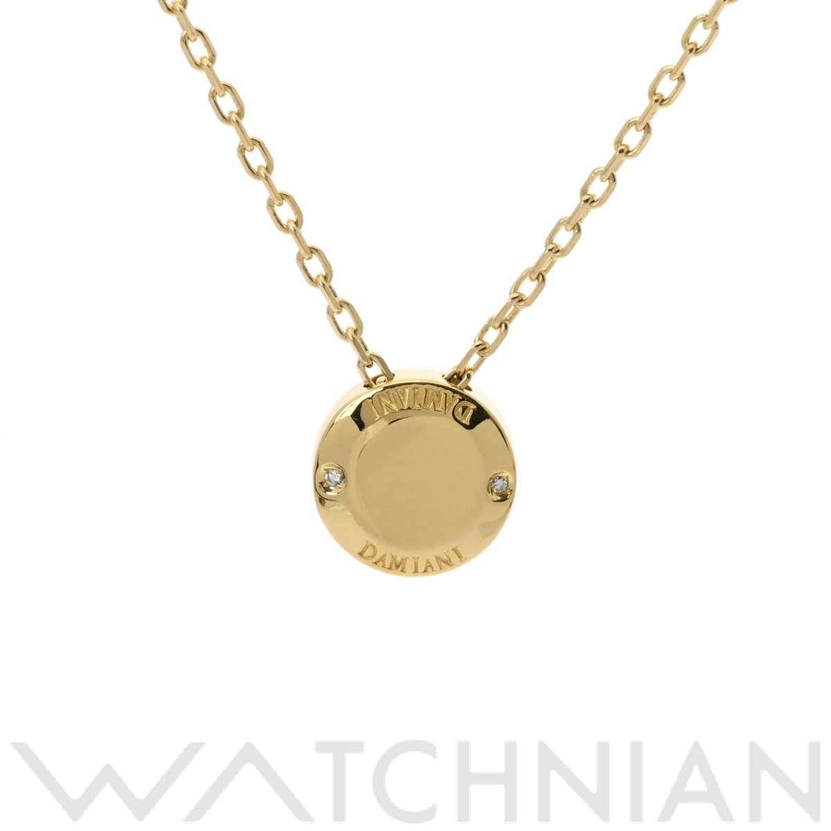 ダミアーニ ブラゾーニ ネックレス 2PD　 ゴールド K18イエローゴールド YG レディース ジュエリー 【中古】【jewelry】