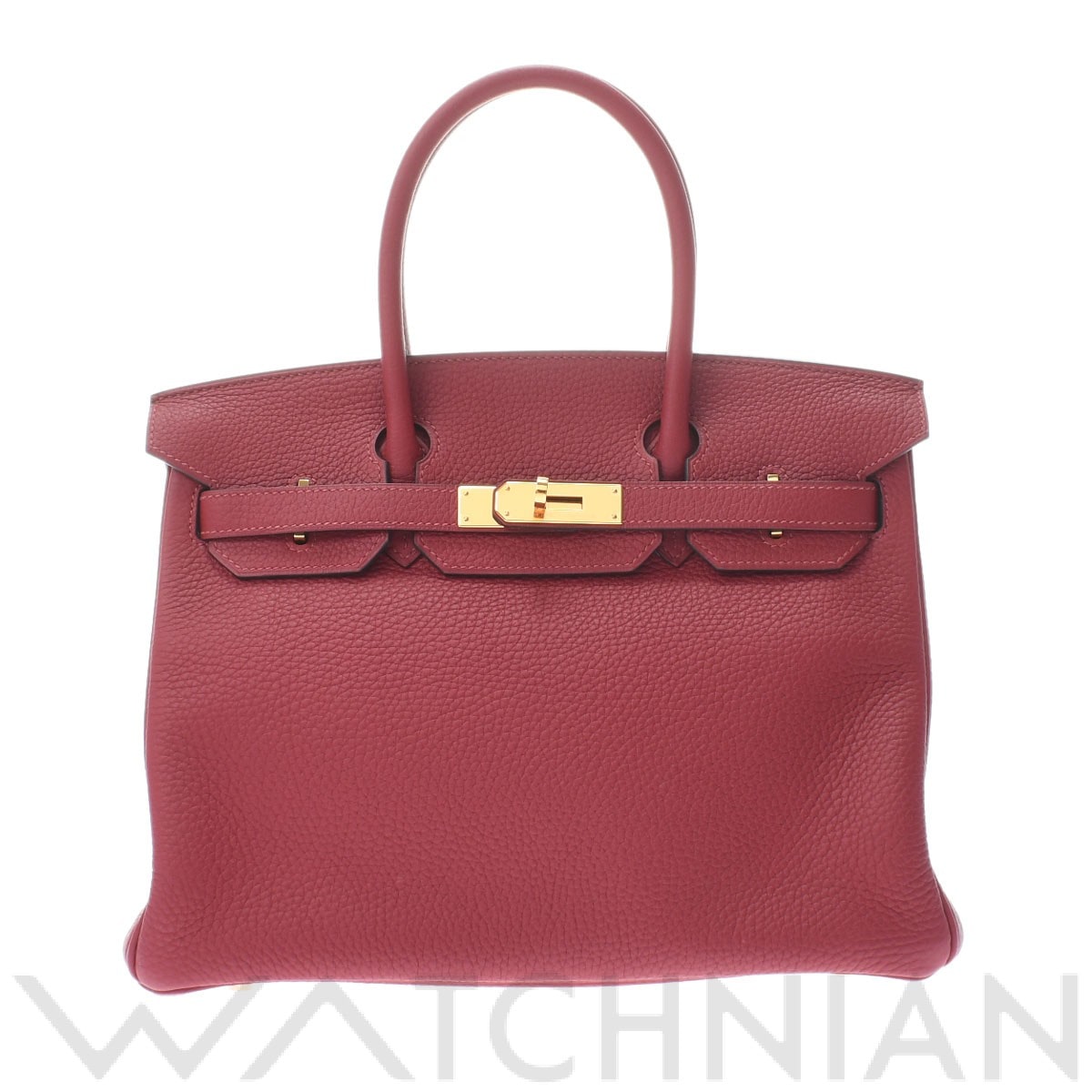 エルメス バーキン 30 ルージュグレナ/ゴールド金具 トリヨンクレマンス レディース バッグ 【未使用】【bag】