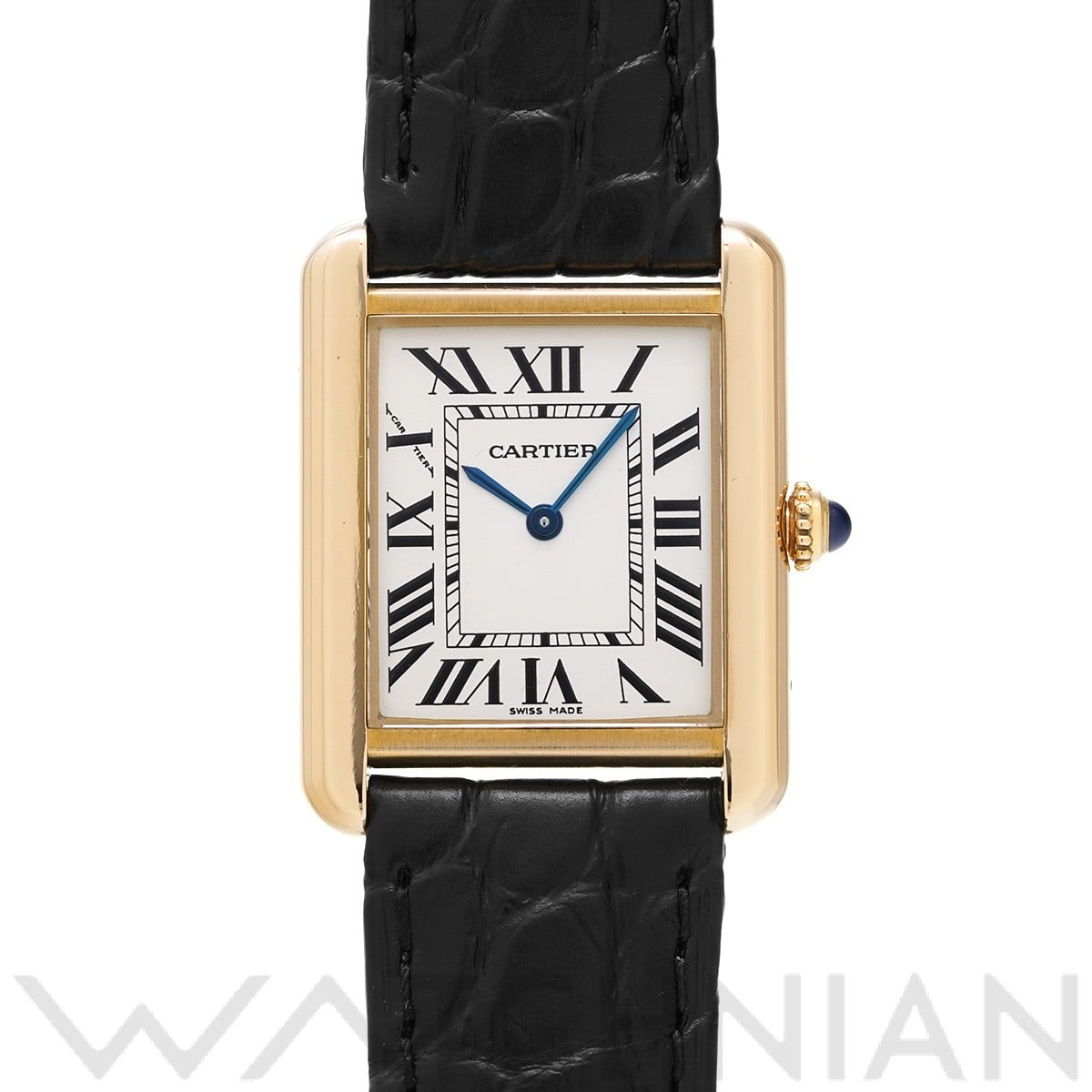 カルティエ タンク ソロ SM W1018755 シルバー レディース 時計 【中古】【wristwatch】