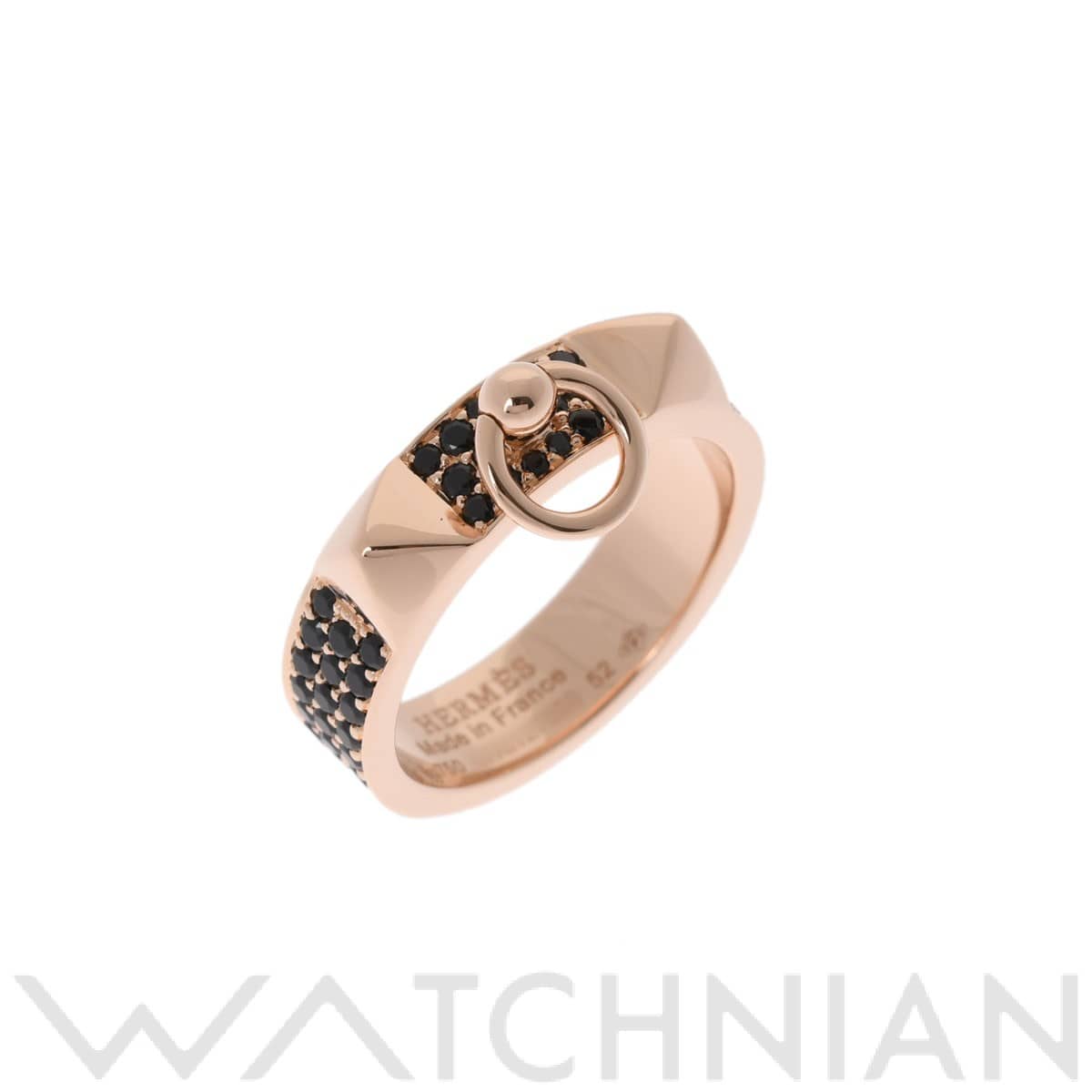 エルメス コリエドシアンリング #52 ゴールド K18ピンクゴールド PG レディース ジュエリー 【中古】【jewelry】