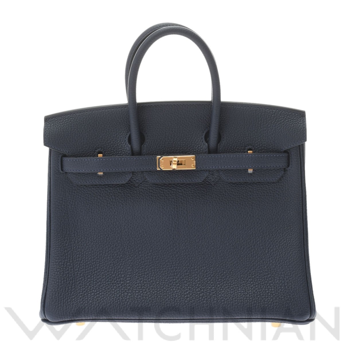 エルメス バーキン 25 ブルーニュイ/ゴールド金具 トゴ レディース バッグ 【未使用】【bag】