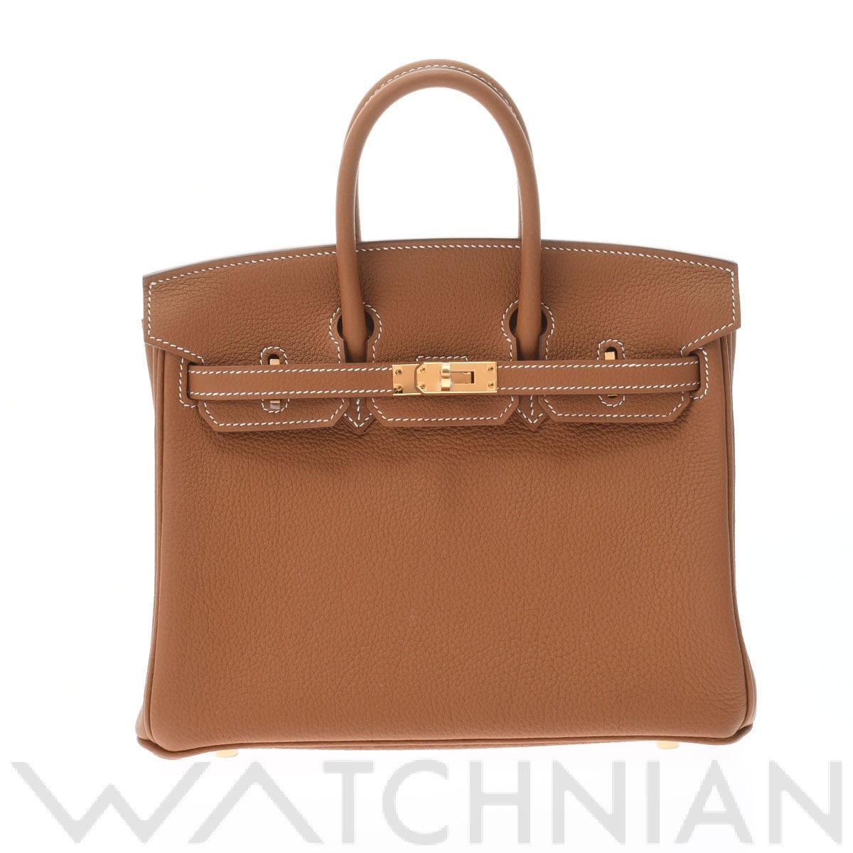 エルメス バーキン 25 ゴールド/ゴールド金具 トゴ レディース バッグ 【新品】【bag】