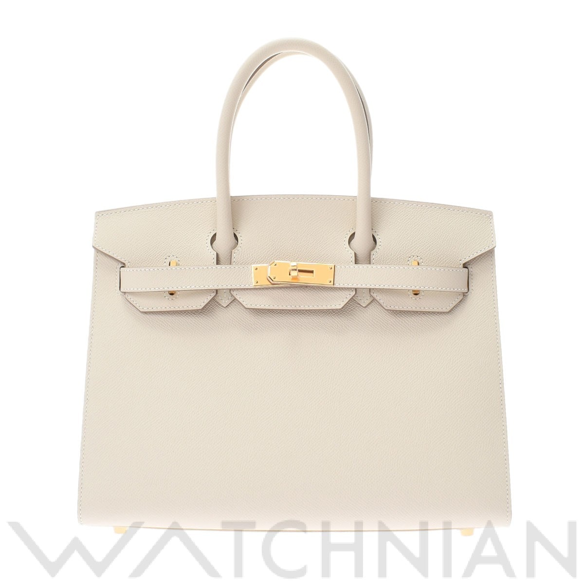 エルメス バーキン 30 セリエ クレ/ゴールド金具 ヴォーエプソン レディース バッグ 【未使用】【bag】