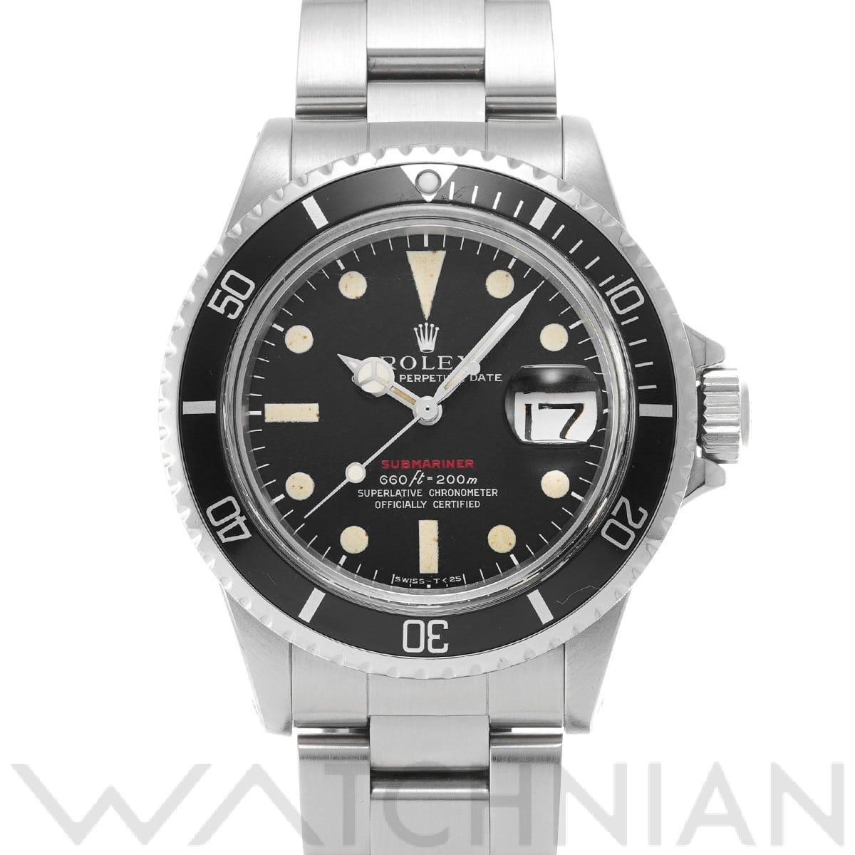 ロレックス サブマリーナ デイト 1680 ブラック メンズ 時計 【中古】【wristwatch】