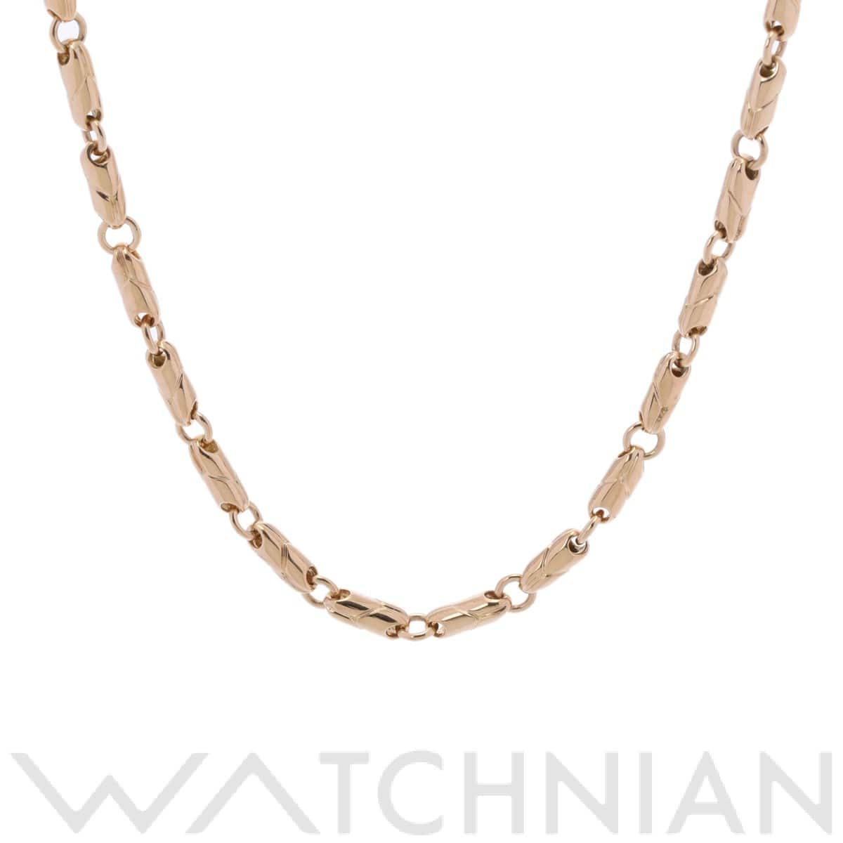 ブルガリ パッソドッピオ ネックレス ゴールド K18イエローゴールド YG レディース ジュエリー 【中古】【jewelry】