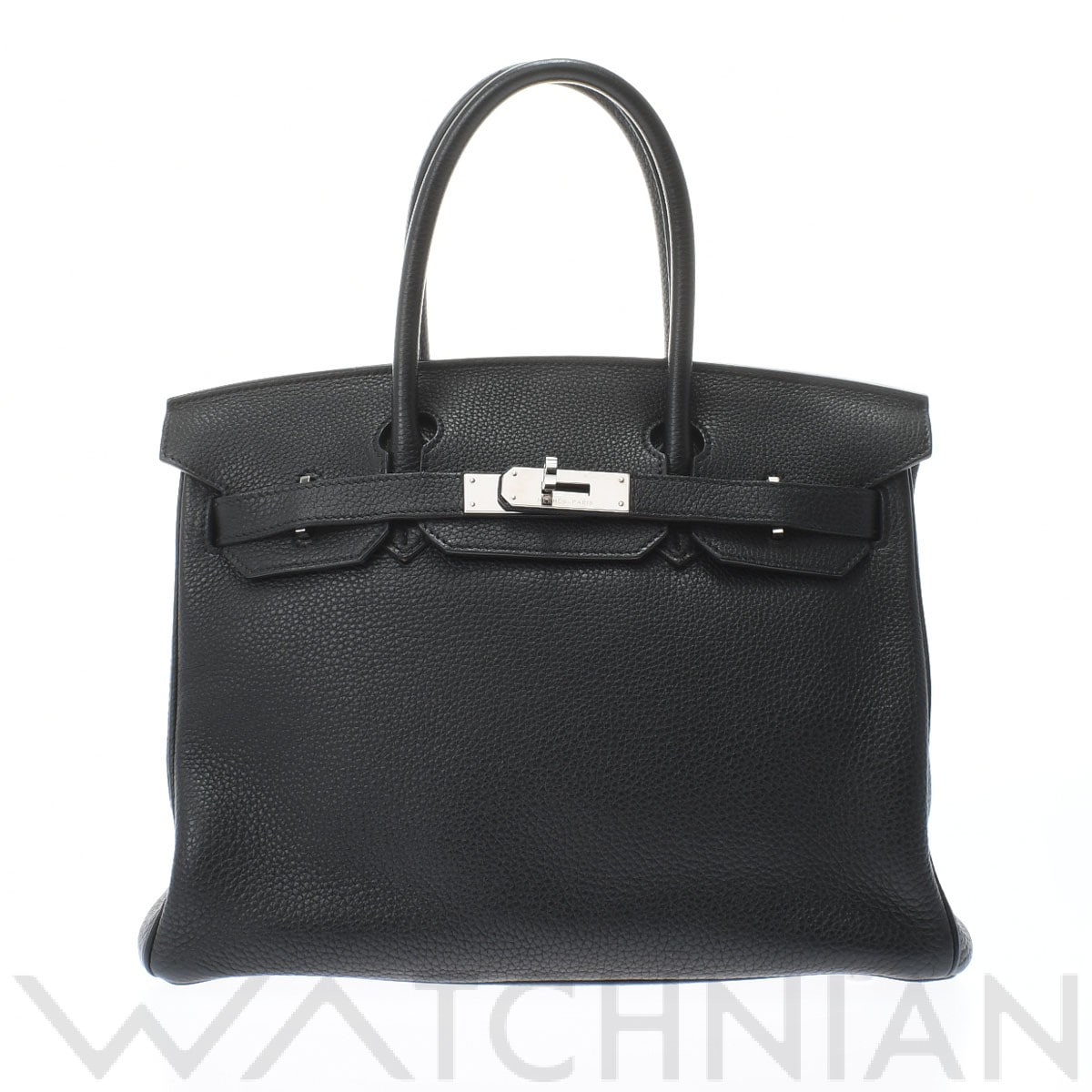 エルメス バーキン 30 ブラック/パラジウム金具 トリヨンクレマンス レディース バッグ 【中古】【bag】