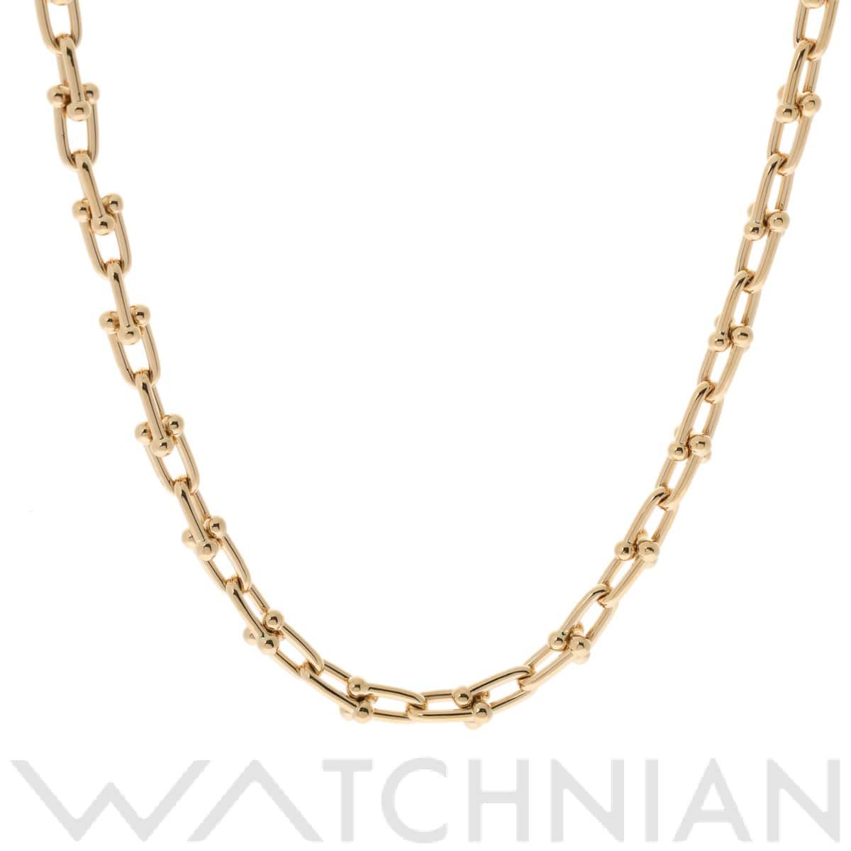 ティファニー ハードウェアネックレス ゴールド K18イエローゴールド YG レディース ジュエリー 【中古】【jewelry】