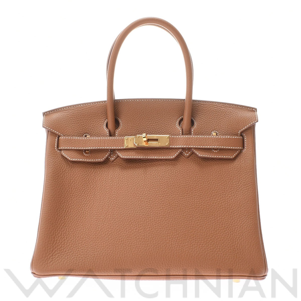 エルメス バーキン 30 ゴールド/ゴールド金具 トゴ レディース バッグ 【未使用】【bag】
