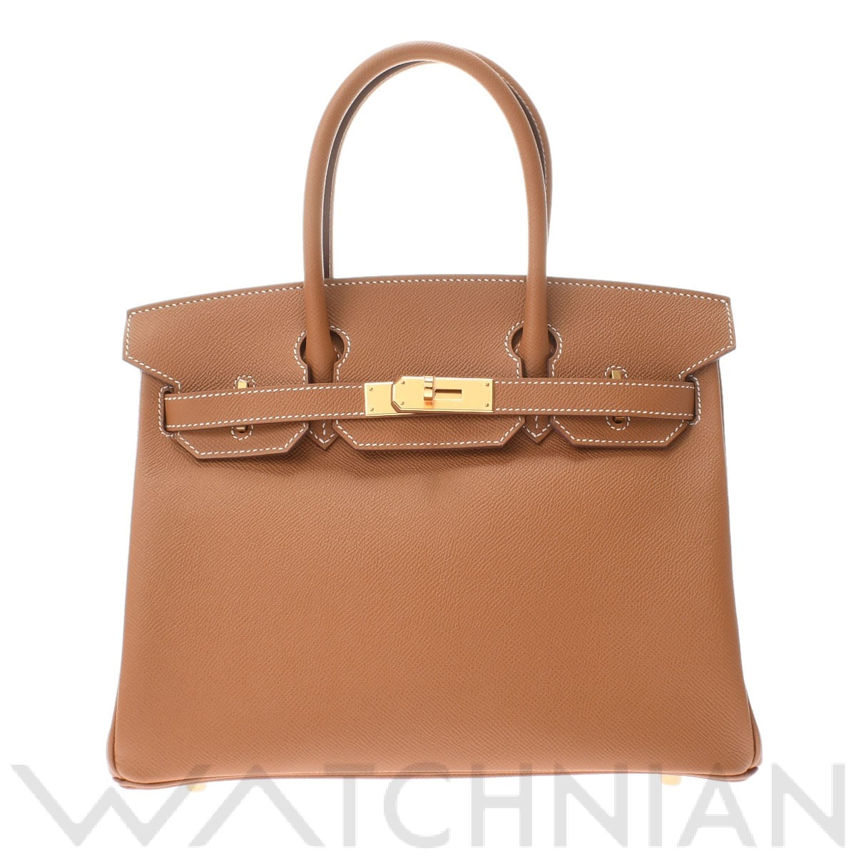 エルメス バーキン 30 ゴールド/ゴールド金具 ヴォーエプソン レディース バッグ 【未使用】【bag】