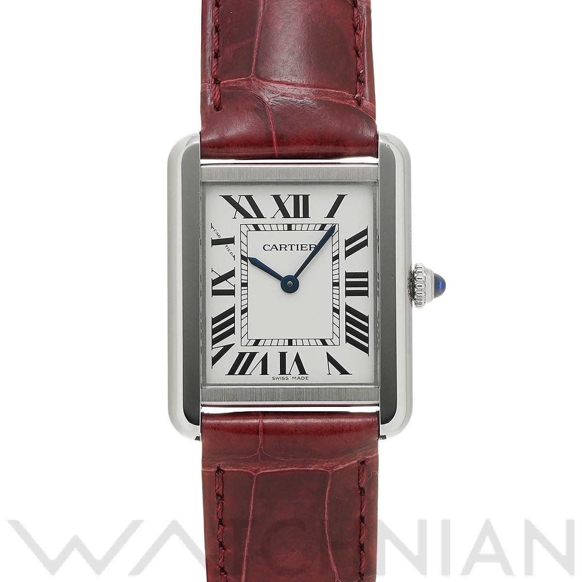 カルティエ タンク ソロ SM WSTA0030 シルバー レディース 時計 【中古】【wristwatch】
