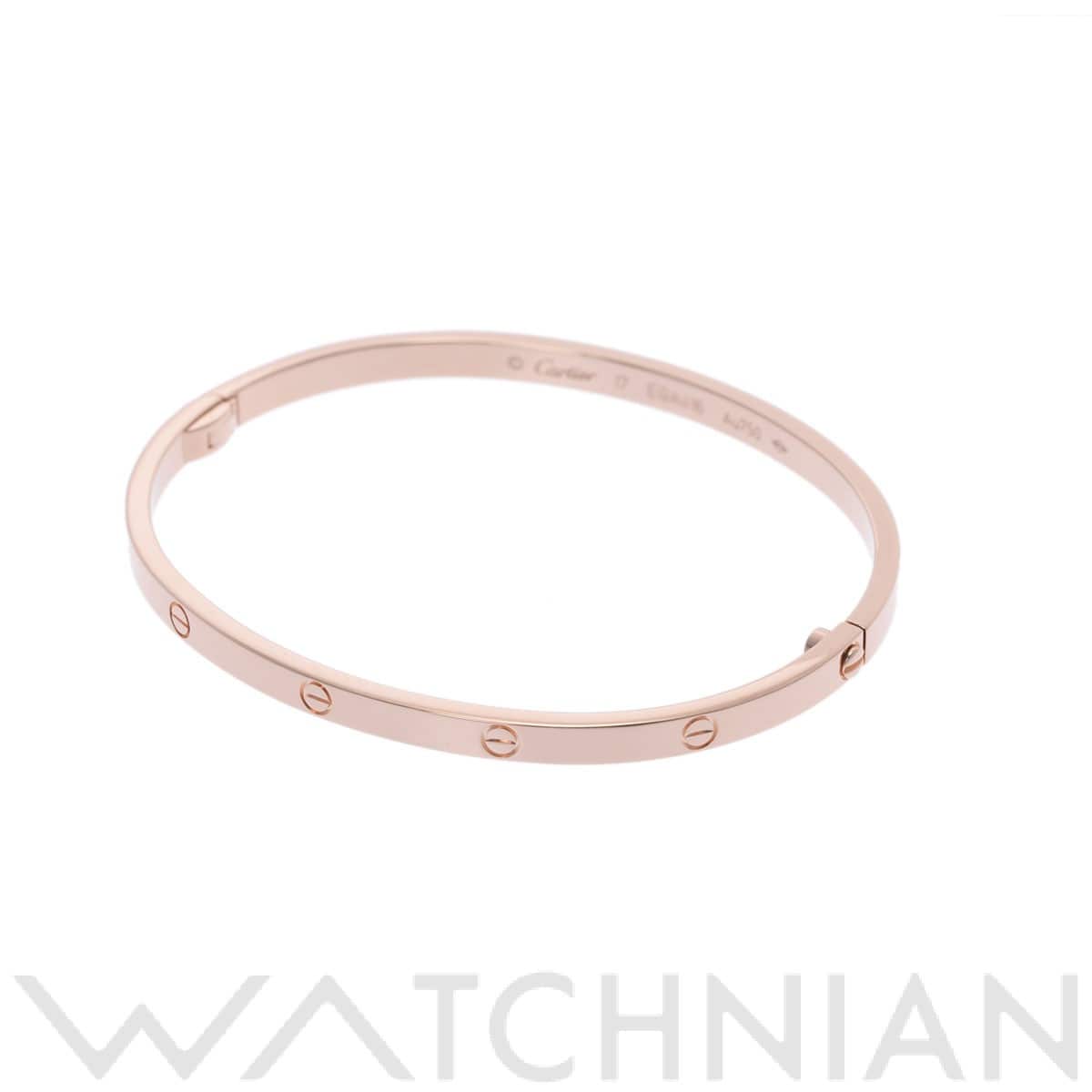 カルティエ ラブブレスレット SM #17 ゴールド K18イエローゴールド YG レディース ジュエリー 【中古】【jewelry】