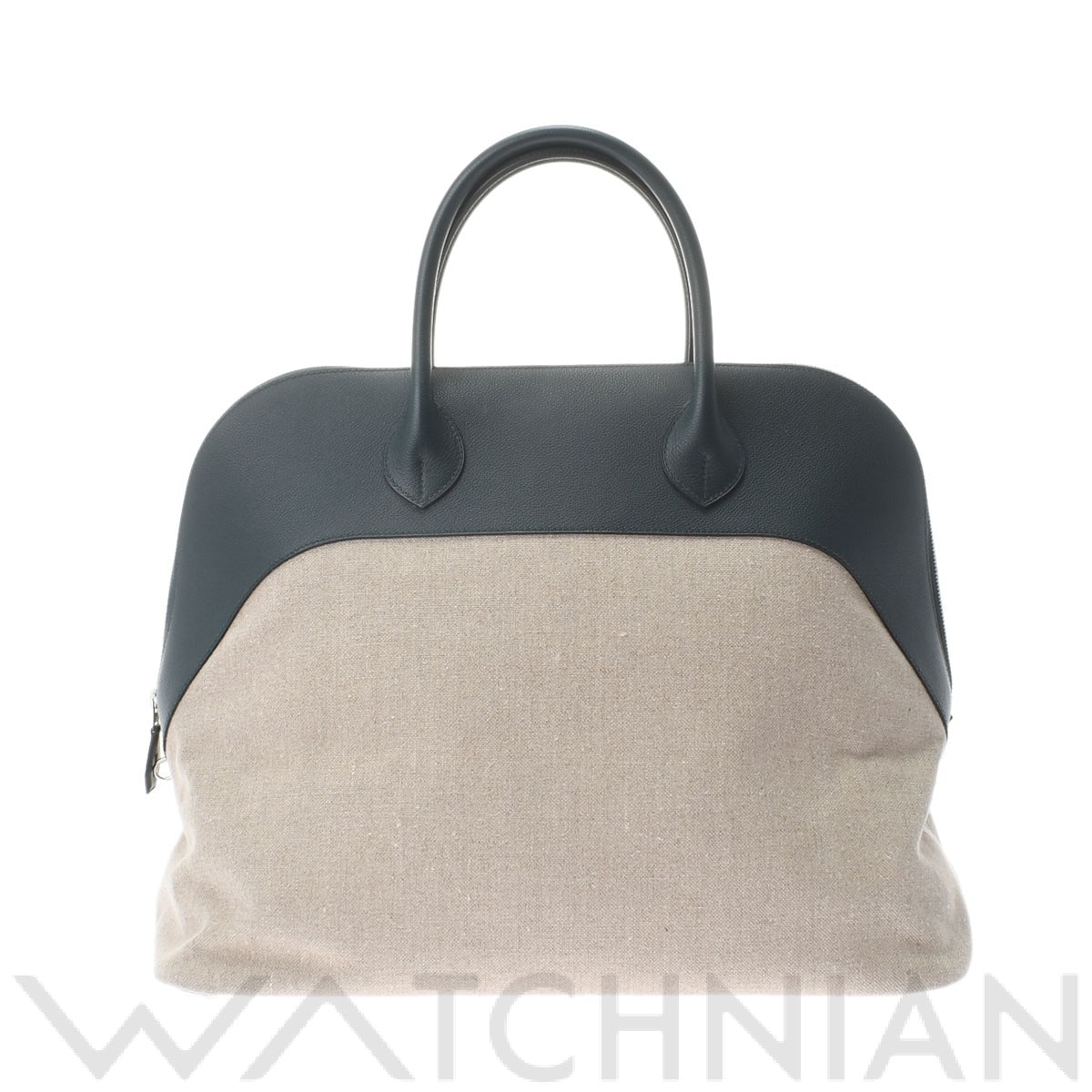 エルメス ボリード リラックス 45 ヴェールシブレス/フィセル/パラジウム金具 エバーカラー/トワルドゥキャンプ ユニセックス バッグ 【未使用】【bag】