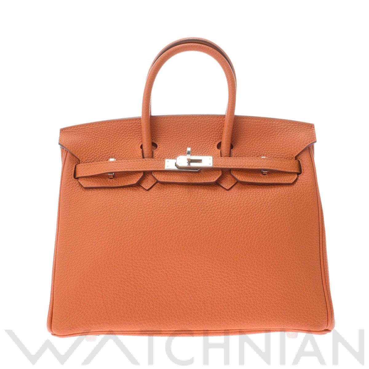 エルメス バーキン 25 フー/パラジウム金具 トゴ レディース バッグ 【中古】【bag】