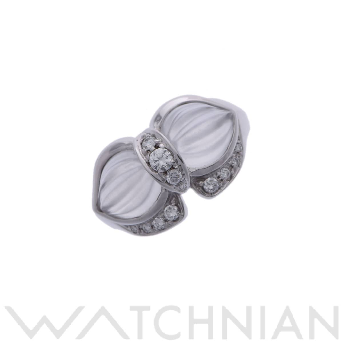 ブシュロン ヴィンテージクラシックリング シルバー K18ホワイトゴールド WG レディース ジュエリー 【中古】【jewelry】