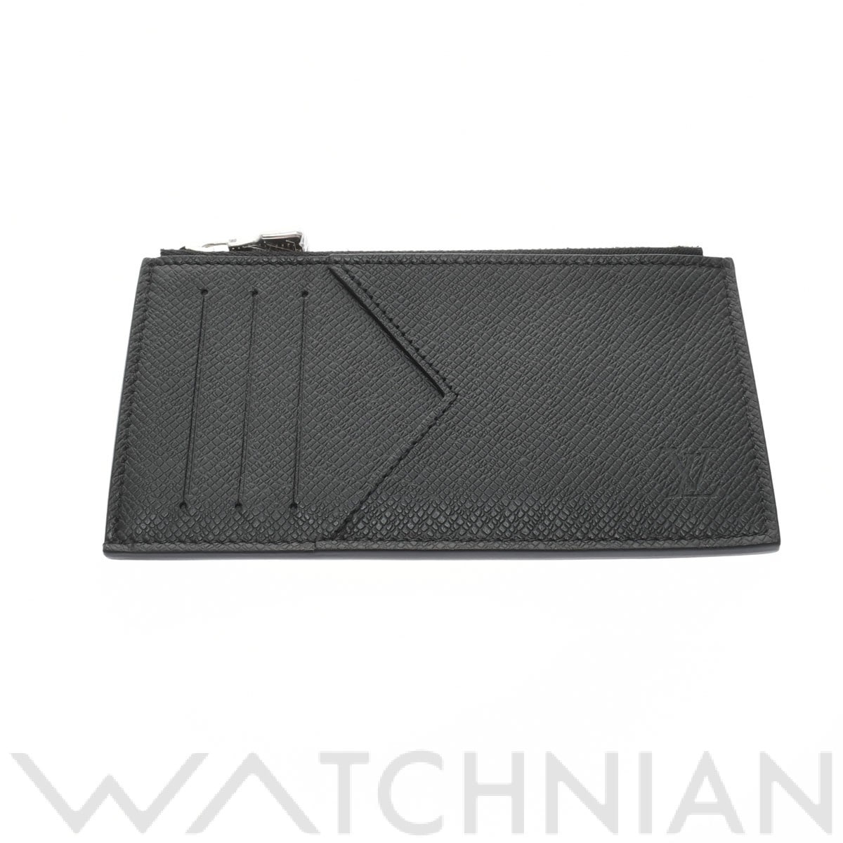 ルイ ヴィトン タイガ コインカードホルダー ブラック M62914 レザー メンズ 財布 【中古】【purse】