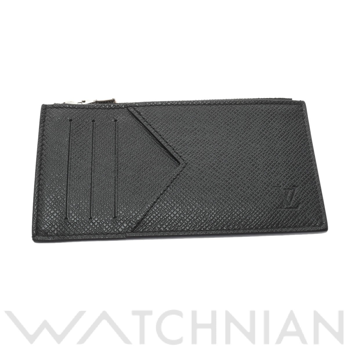 ルイ ヴィトン タイガ コインカードホルダー ブラック M62914 レザー メンズ 財布 【中古】【purse】
