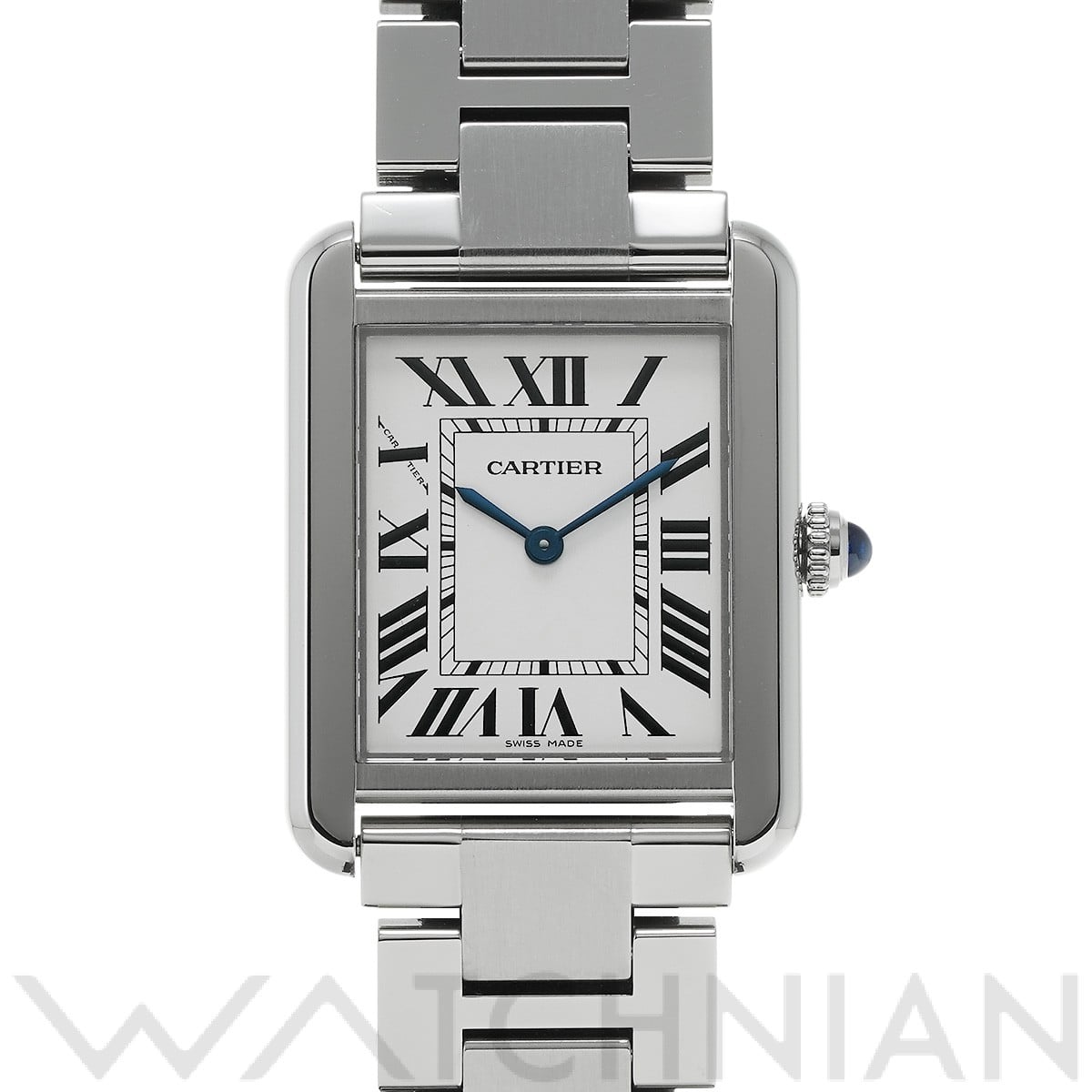 カルティエ タンク ソロ SM W5200013 シルバー レディース 時計 【中古】【wristwatch】