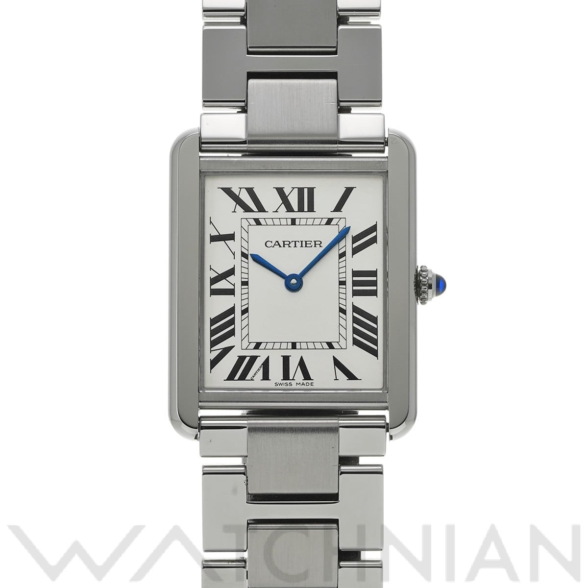 カルティエ タンク ソロ LM W5200014 シルバー メンズ 時計 【中古】【wristwatch】