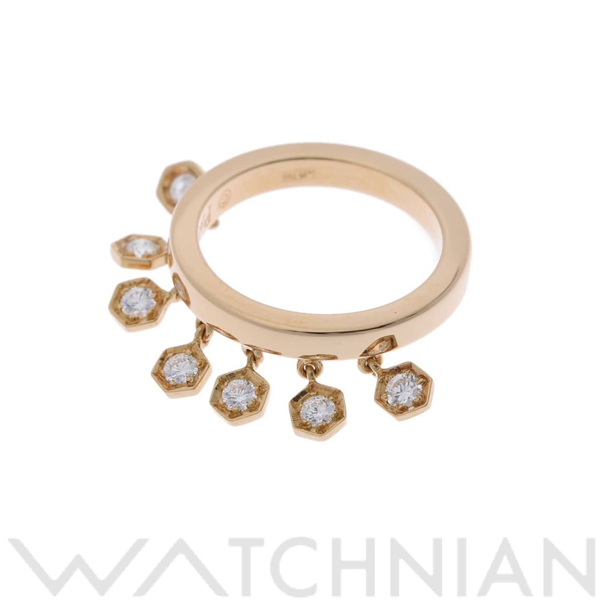 ピアジェ マジックガーデン リング 7PD #51 ゴールド K18イエローゴールド YG レディース ジュエリー 【中古】【jewelry】