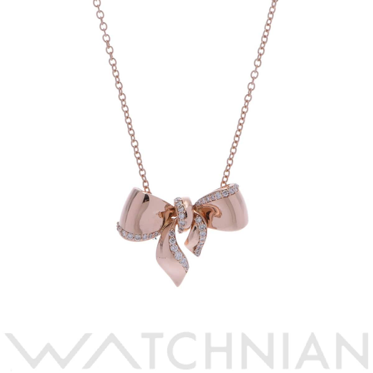 ダミアーニ フィオッコ ネックレス ゴールド 20068522 K18ピンクゴールド PG レディース ジュエリー 【中古】【jewelry】