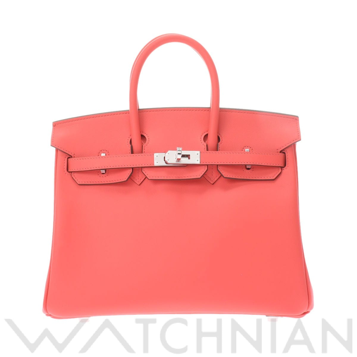 エルメス バーキン 25 ローズテキサス/パラジウム金具 ヴォースイフト レディース バッグ 【未使用】【bag】