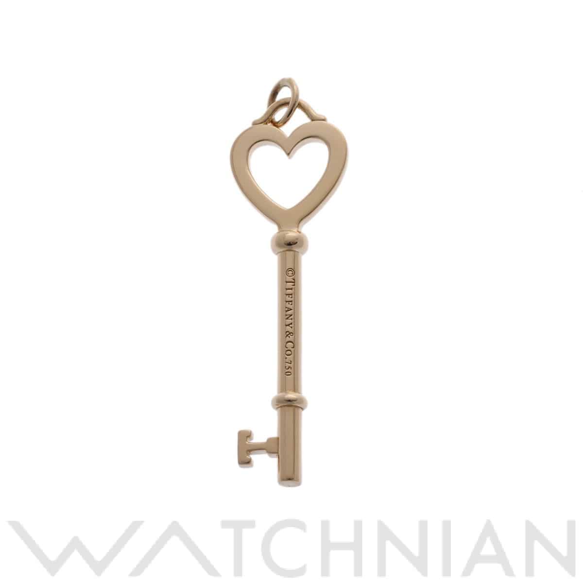 ティファニー ハートキー ペンダントトップ ゴールド K18イエローゴールド YG レディース ジュエリー 【中古】【jewelry】