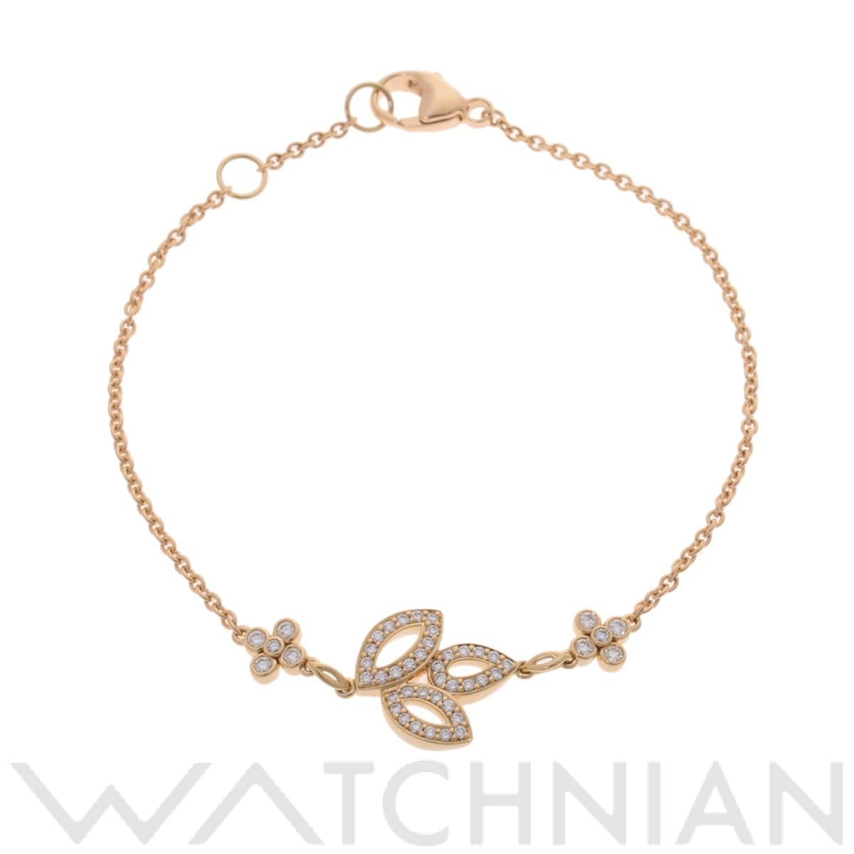 ハリー ウィンストン リリークラスターブレスレット ダイヤ ゴールド K18イエローゴールド YG レディース ジュエリー 【中古】【jewelry】