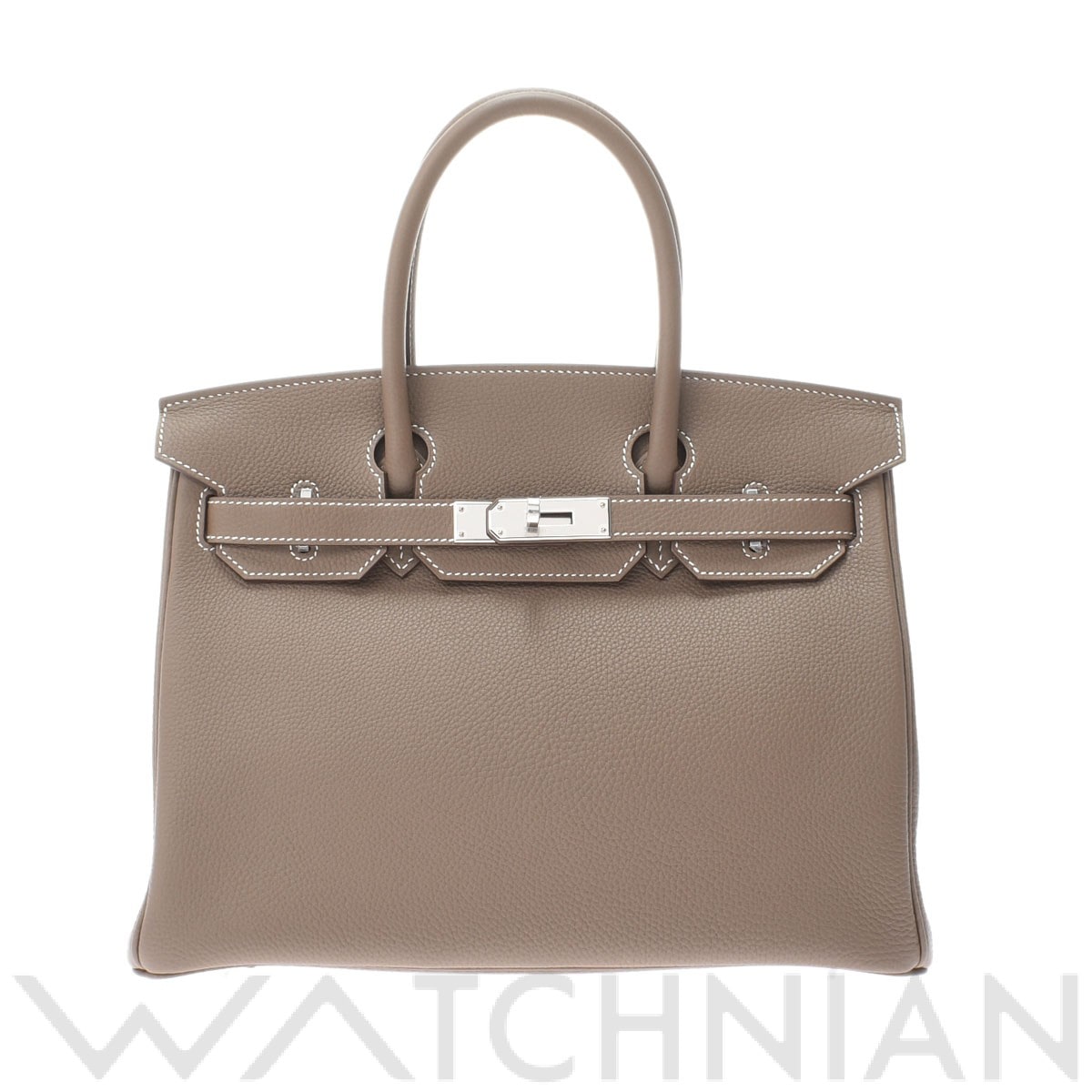 エルメス バーキン 30 エトゥープ/パラジウム金具 トゴ レディース バッグ 【新品】【bag】
