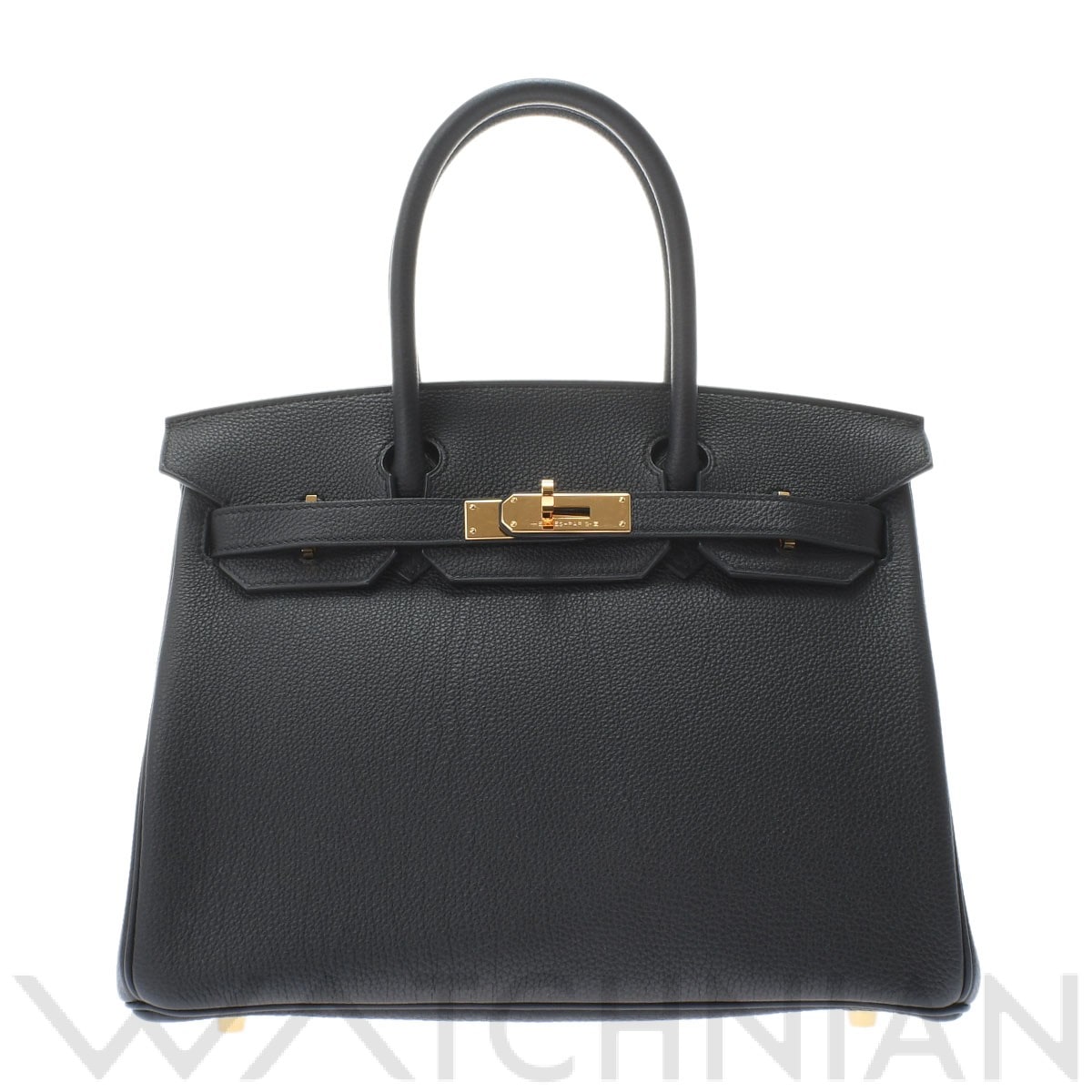 エルメス バーキン 30 ブラック/ゴールド金具 トゴ レディース バッグ 【中古】【bag】
