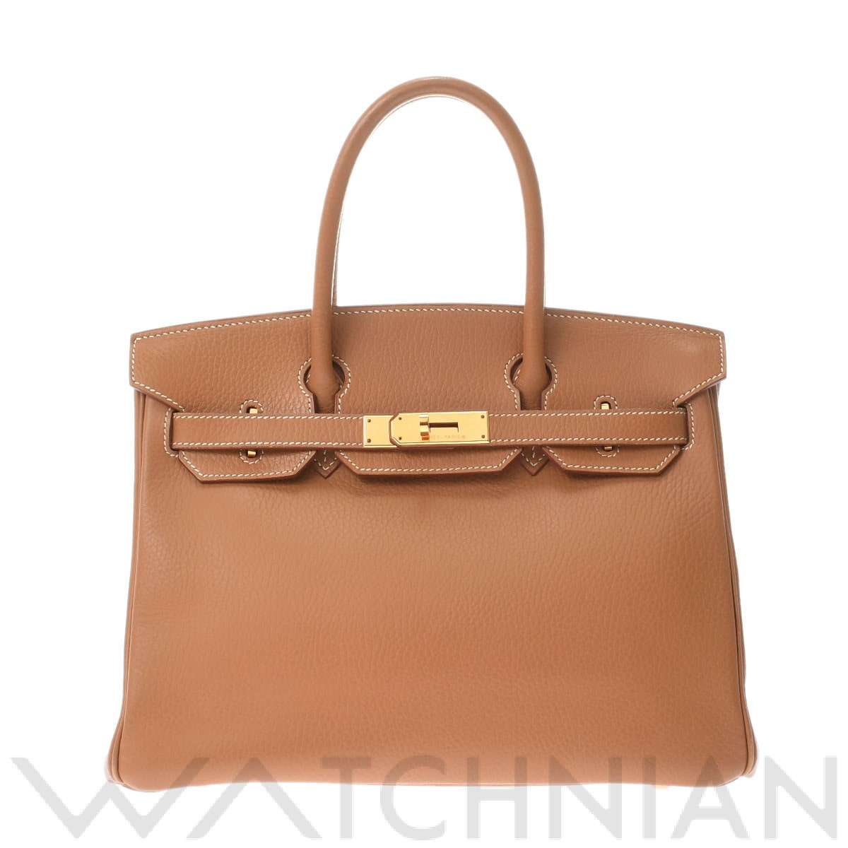 エルメス バーキン 30 ナチュラル/ゴールド金具 アルデンヌ レディース バッグ 【中古】【bag】