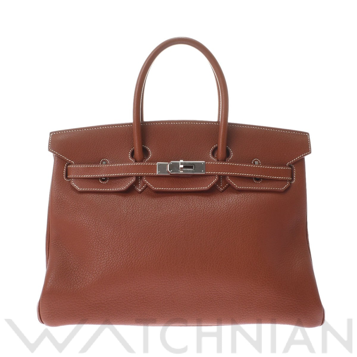 エルメス バーキン 35 エトリュスク/パラジウム金具 フィヨルド ユニセックス バッグ 【中古】【bag】