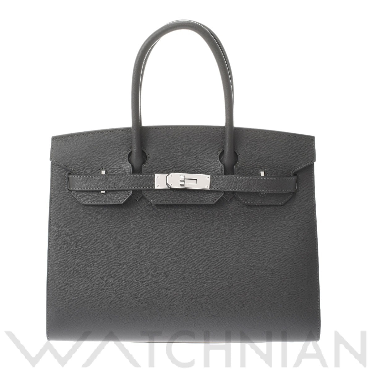 エルメス バーキン 30 セリエ グラファイト/パラジウム金具 ヴォー・マダム レディース バッグ 【未使用】【bag】