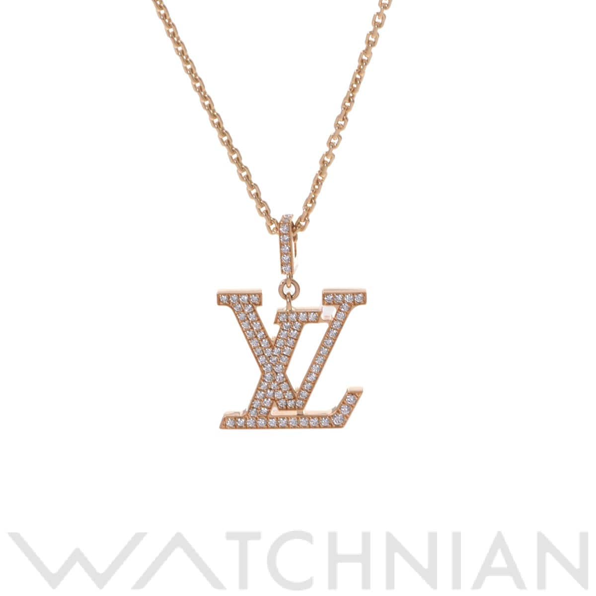 ルイ ヴィトン パンダンティフLV GM ゴールド K18イエローゴールド YG レディース ジュエリー 【中古】【jewelry】