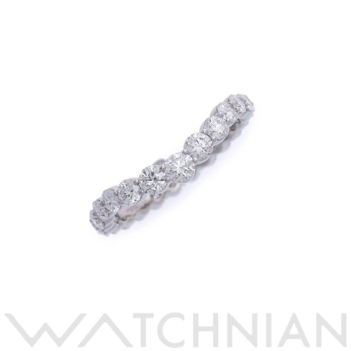 ハリー ウィンストン トゥルーリーバンド リング シルバー WBDPRDVBFT-070 Pt950プラチナ レディース ジュエリー 【中古】【jewelry】