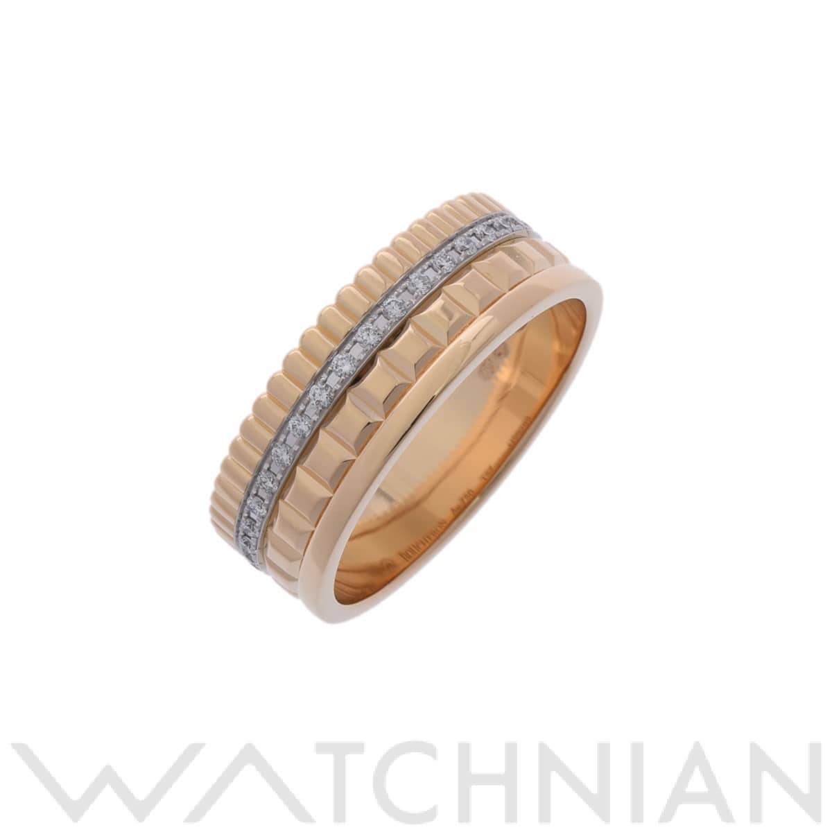 ブシュロン キャトルラディアント リング スモール #57 ゴールド K18イエローゴールド YG ユニセックス ジュエリー 【中古】【jewelry】