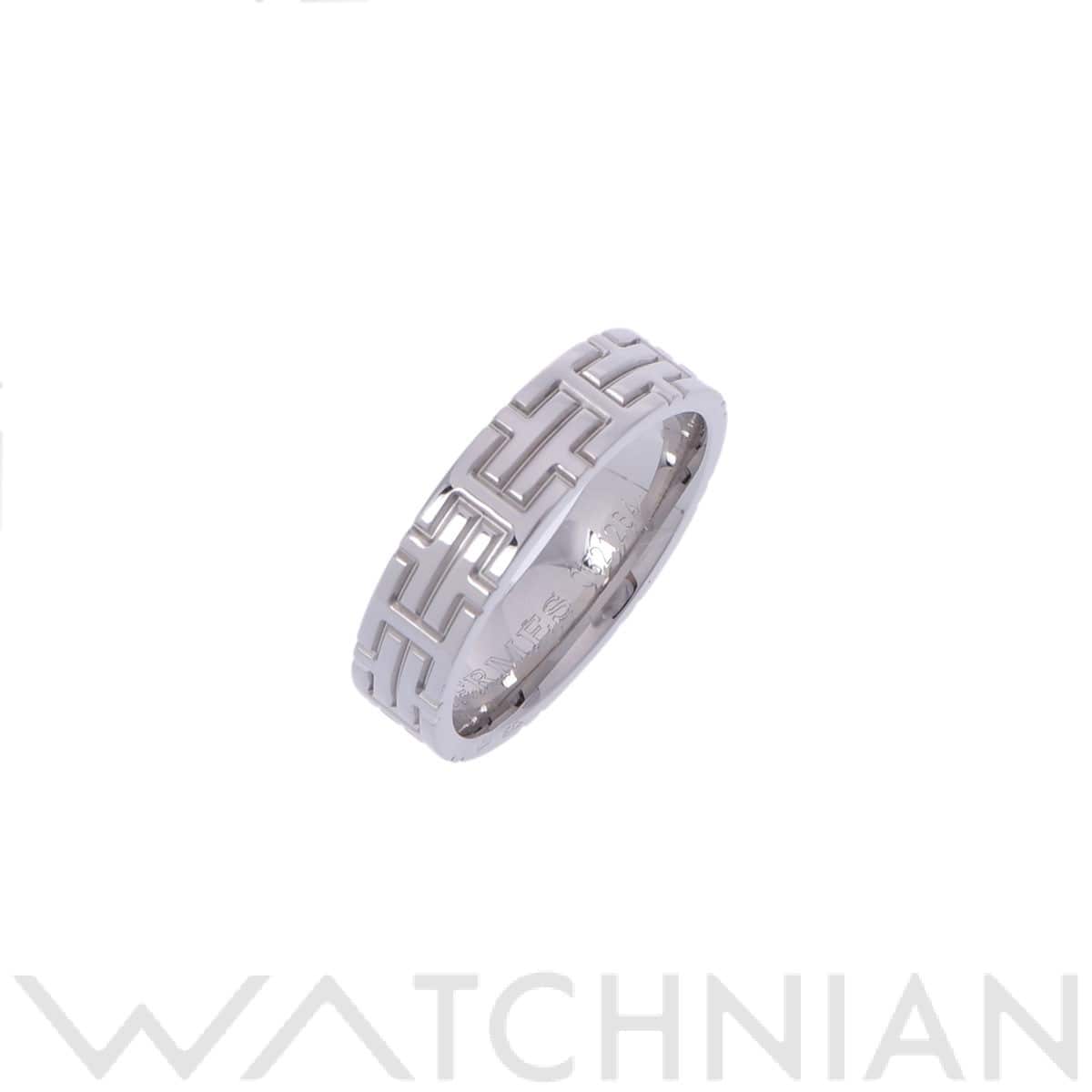 エルメス キリムリング #53 シルバー K18ホワイトゴールド WG レディース ジュエリー 【中古】【jewelry】